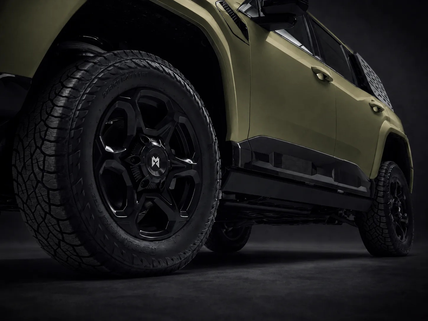 MHERO II wheel — Olive Green