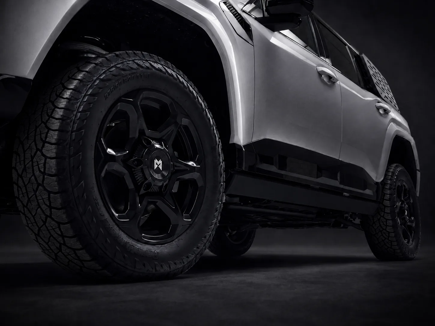 MHERO II wheel — Polar Silver