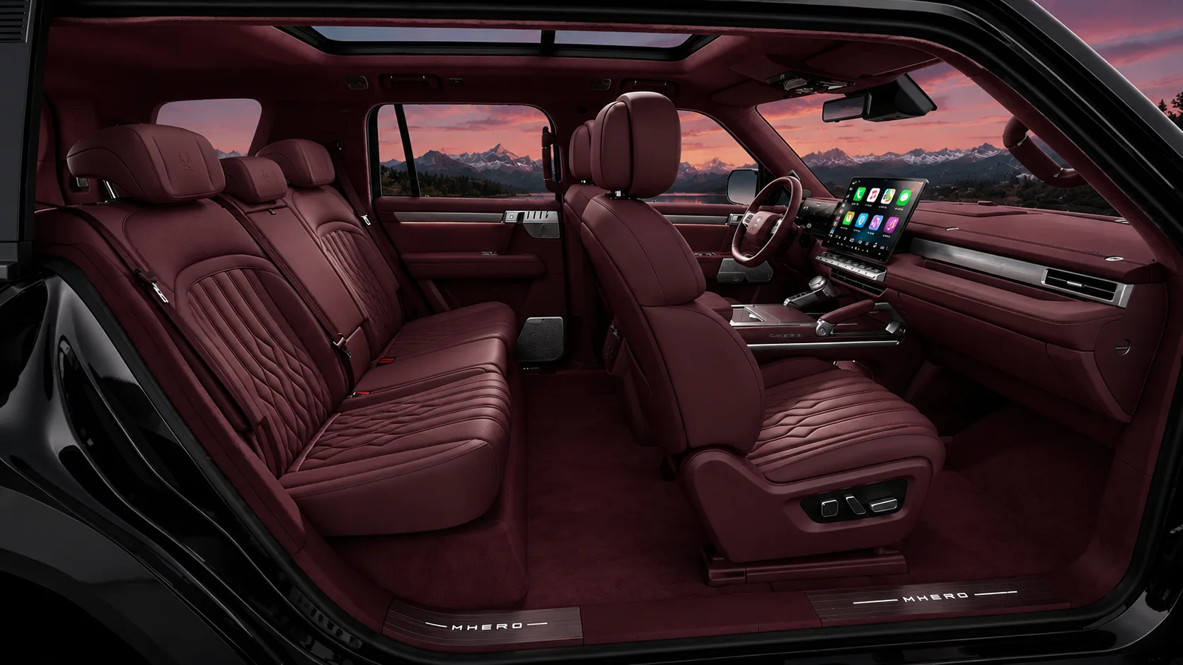 MHERO II full cabin — Maroon