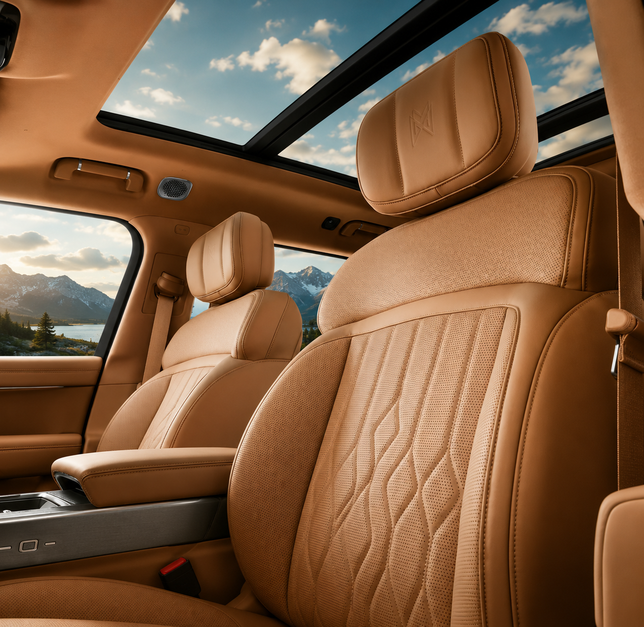 MHERO II rear seating — Sand