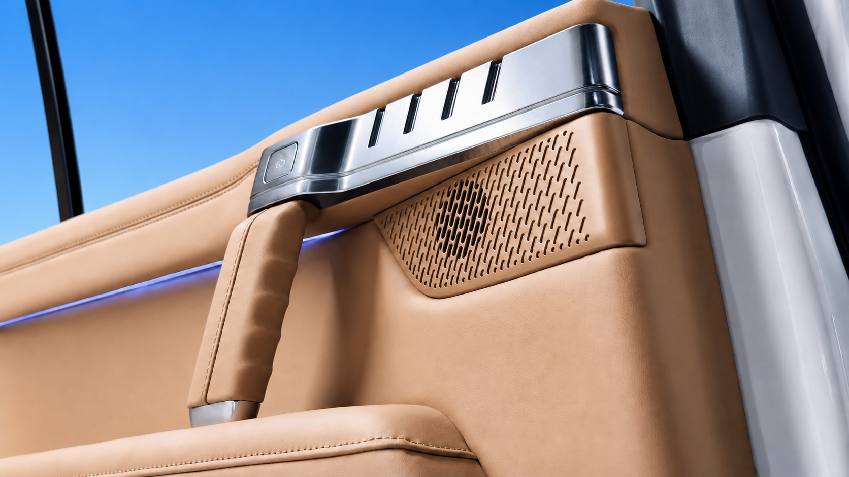 MHERO II cabin detail — Sand